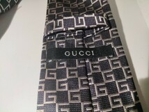 送料無料！GUCCI/グッチ/紳士用ネクタイ/未使用同様_画像5