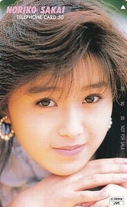 ■G12 酒井法子 ビクター テレカ 2