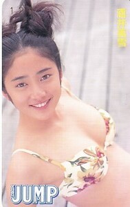 #G47 Sakai Miyuki Young Jump 121 telephone card 