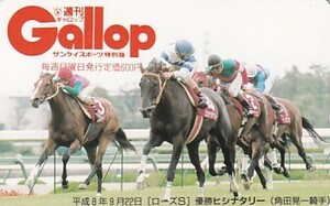 ■G24 Gallop ヒシナタリー ローズS テレカ