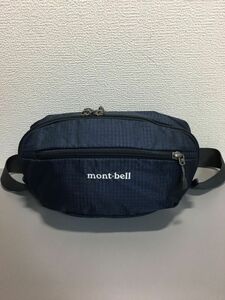 mont-bell モンベル ナイロン ウエストバッグ ネイビー