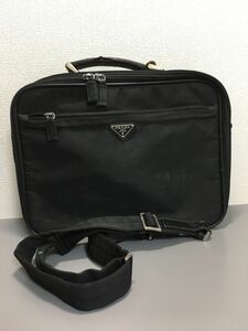 PRADA プラダ ナイロン ブリーフバッグ ビジネスバッグ ブラック