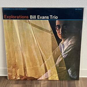 高音質 希少 ペラジャケ 日本オリジナル盤 Bill Evans trio Explorations 探究 深溝 SR 7094 ビル エヴァンス