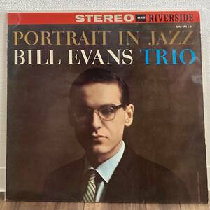 希少 ペラジャケ 日本オリジナル盤 Bill Evans trio Portrait in jazz 深溝 SR 7116 ビル エヴァンスの肖像