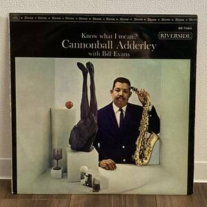 高音質 希少 ペラジャケ 日本オリジナル盤 Cannonball Adderley with Bill Evans Know What I Mean ? 深溝 ビル エヴァンス