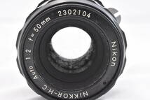 【ジャンク】 Nikon ニコン Nikomat EL シルバーボディ フィルムカメラ + 非Ai NIKKOR-H・C Auto 50mm F/2 レンズ (t5613)_画像10