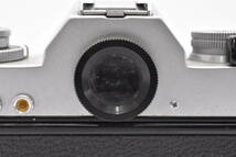 【ジャンク】 Nikon ニコン Nikomat EL シルバーボディ フィルムカメラ + 非Ai NIKKOR-H・C Auto 50mm F/2 レンズ (t5613)_画像8