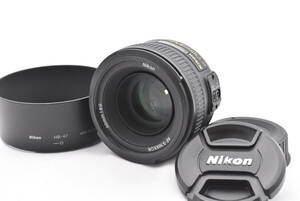 Nikon ニコン AF-S NIKKOR 50mm F1.8 G ズームレンズ (t6710)