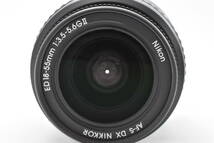  Nikon ニコン AF-S DX NIKKOR 18-55mm 1:3.5-5.6G ll ED ズームレンズ (t6595)_画像6