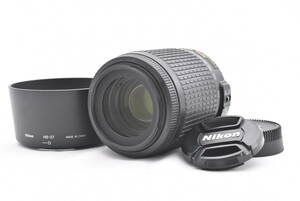 Nikon ニコン AF-S DX NIKKOR 55-200mm F4-5.6 G ED VR ズームレンズ (t6953)