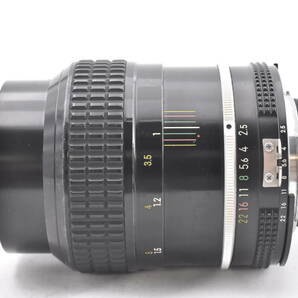 Nikon ニコン Ai NIKKOR 105mm F2.5 マニュアルレンズ (t7115)の画像4