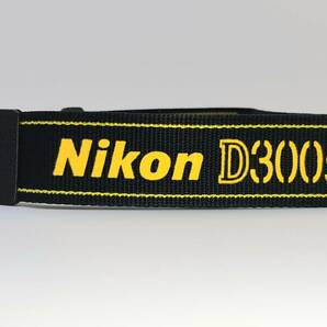 ★純正・未使用・美品★ Nikon ニコン D300s カメラストラップ ・ロゴ２か所 (Ska-0111)の画像1