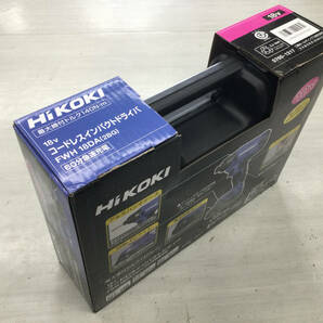 【中古品 現状販売】HiKOKI 18V コードレスインパクトドライバ FWH18DA(2BG) バッテリー×2 充電器 ケース ITYPJY08110Kの画像6