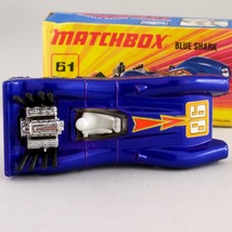 イギリス マッチボックス（matchbox） superfast BLUE SHARK No.61 1971_画像8