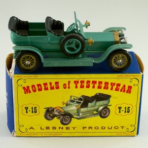 イギリス マッチボックス（matchbox） Models of Yesteryear Y-15 ROLLS ROYCE SILVER GHOST 1/55