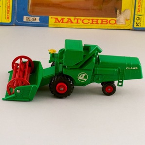 イギリス マッチボックス（matchbox） KING SIZE GLASS COMBINE HARVESTER K-9の画像3