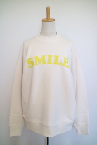 新品未使用 UNION LAUNCH SMILE SWEAT ユニオンランチ スマイル スウェット トレーナー イエロー ロンハーマン ②