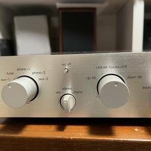 ★★ 名機中の名機 LUXMAN C-12 ⑤ 薄型コントロールアンプ  修理・メンテナンス後  基本動作確認済み 良品!? ★★の画像2