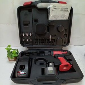 【送料無料】①RYOBI 充電式ドライバドリル BD－72KT 　②精細電動工具キット DT-100 電動ドライバー