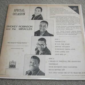 ソウル & レアグルーヴ 第449弾 SMOKEY ROBINSON & THE MIRACLES / SPECIAL OCCASIONの画像4