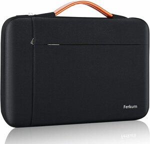 Ferkurn パソコンケース PCケース ノートパソコン 撥水加工タブレット 15 15.6 16インチ ブラック