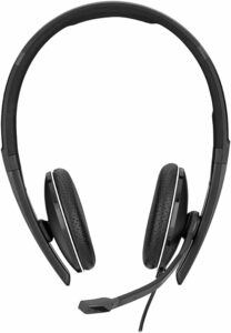 Sennheiser SC 165 USB (508317)ヘッドセット ビジネスプロフェッショナル用 USBコネクター (ブラック)