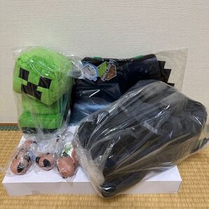 【マインクラフト】ぬいぐるみ・リュック・マスコット セット販売 お得なおまけ付き