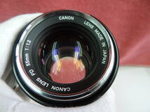 Canon キャノン LENS FD 55mm F1.2 一眼レフ 単焦点 レンズ_画像2