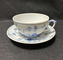 ロイヤルコペンハーゲン Royal Copenhagen ブルーフルーテッド カップ＆ソーサー　箱なし_画像1