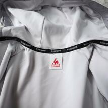 ルコックスポルティフ le coq sportif フーデッドスウェットジャケット グレー メンズ Mサイズ　_画像9