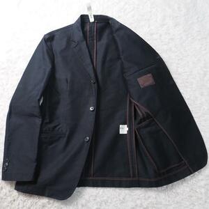 タケオキクチ TAKEO KIKUCHI テーラードジャケット 肉厚コットン ブラック 黒 メンズ2サイズ