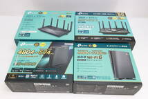 1円～★ジャンク★TP-LINK ティーピーリンク Wi-Fi 6ルーター まとめて4点セット まとめ売り 処分 Archer AX80/AX73/AX4800 等 R786_画像9