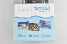 未開封・未使用品★Kitvision キットビジョン Splash 防水アクションカメラ Full HD 1080p ブラック KVSPLASHBK 撮影 ビデオ H524_画像3