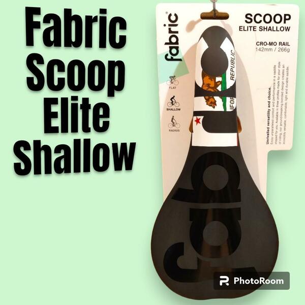 【万能サドル！！】Fabric Scoop Elite Shallow California Flagです！バイクのアクセントにおすすめ！