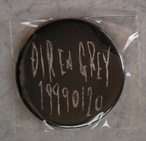DIR EN GREY 19990120特典　缶バッジ　ディル・アン・グレイ