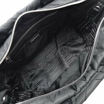 プラダ ミディアム パデッド Re-Nylon トートバッグ ハンド 2way ショルダー ナイロン NERO ブラック黒 1BG435 40803001453【アラモード】_画像5