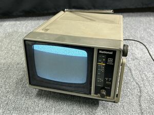 【S2-39】National ナショナル テレビ TR-5090 ポータブルテレビ 松下電器 昭和レトロ 通電確認済み