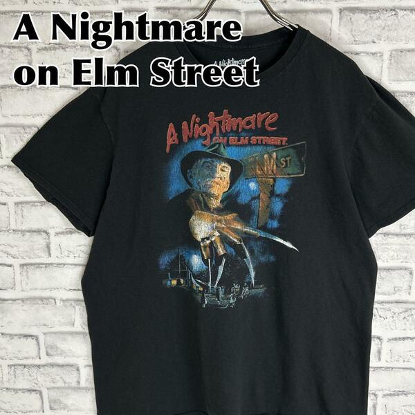 A Nightmare on Elm Street エルム街の悪夢 フレディクルーガー ホラー ムービー Tシャツ 半袖 輸入品 春服 夏服 海外古着 映画 洋画