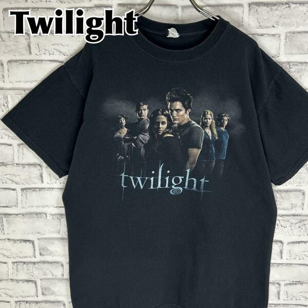 Twilight トワイライト ムービー ドラマ ロゴ Tシャツ 半袖 輸入品 春服 夏服 海外古着 映画 洋画 ムービー シネマ 海外ドラマ ロマンス