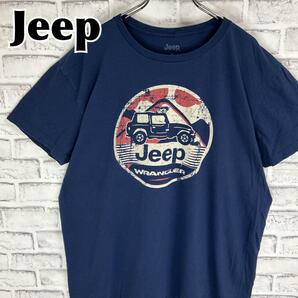 Jeep ジープ サークルロゴ ラングラー 自動車 企業 Tシャツ 半袖 輸入品 春服 夏服 海外古着 会社 企業 外車