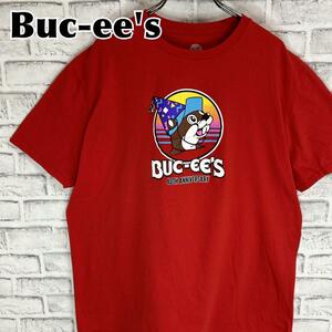Buc-ee's バッキーズ 両面デザイン 40周年記念 Tシャツ 半袖 輸入品 春服 夏服 海外古着 企業 会社 ガソリンスタンド コンビニ