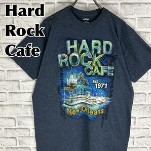 Hard Rock Cafe ハードロックカフェ ニューオーリンズ リミテッドエディション 船 Tシャツ 半袖 輸入品 春服 夏服 海外古着 会社 企業