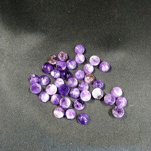 ブラジル産　紫水晶　半球体　少　天然石