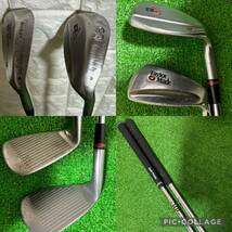 男性向けセット☆Taylormade(テーラーメイド)等ゴルフクラブセット☆パターはベティナルディ☆テーラーメイドキャディバッグ付(フード付)_画像8