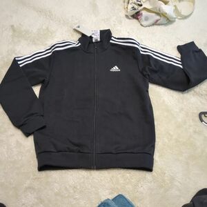 アディダス ADIDAS 新品 メンズ スリーストライプス フリース 裏起毛 トラックスーツ