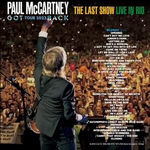 PAUL McCARTNEY / GOT BACK TOUR 2023 : THE LAST SHOW LIVE IN RIO スペシャル・ブルーレイ・エディション (1Blu-ray) ★ポール リオ BDの画像2
