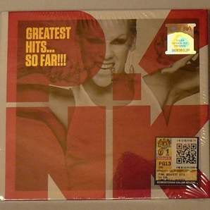 ◆新品未開封品◆pink グレイテスト Greatest Hits... So Far!!!　P!NKピンク　輸入盤CD+DVD◆送料込み