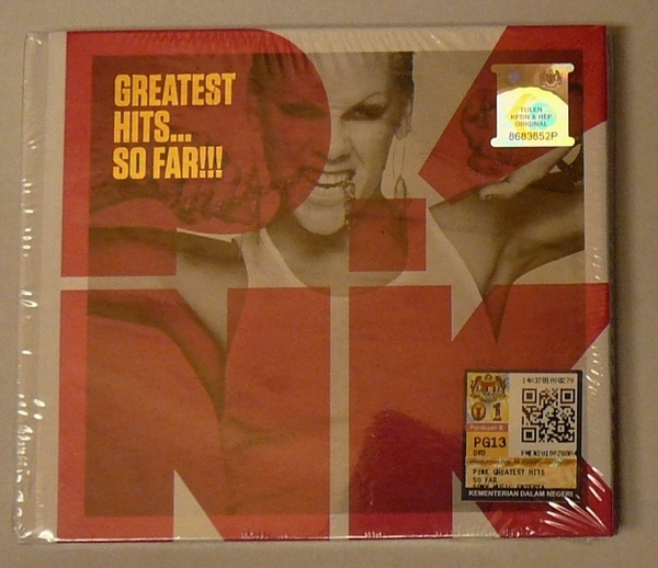 ◆新品未開封品◆pink グレイテスト Greatest Hits... So Far!!!　P!NKピンク　輸入盤CD+DVD◆送料込み