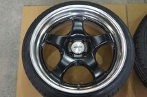 A 送料無料 新品 23年製 WORK マイスター 16 4H100 6.5J+38 6.5J+22 クムホ 165/40R16 アルト ワゴンＲ ミラ ムーブ N-ONE JDM スタンス 軽_画像5