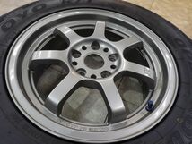 M 送料無料 即納 バリ山 RAYS グラムライツ 57S 16 5H114.3 7J+42 トーヨー オープンカントリーR/T 215/70R16 デリカD5 アウトランダー_画像3